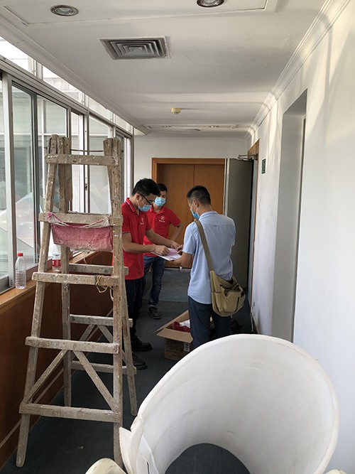 消防工程签收移交，新林消防