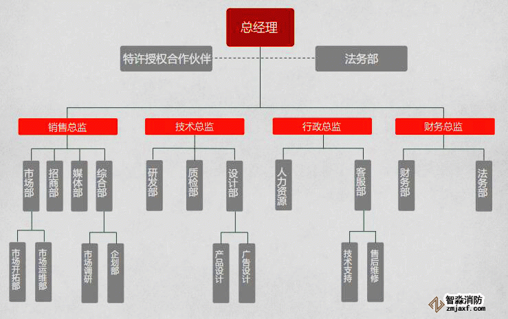 智淼消防组织架构