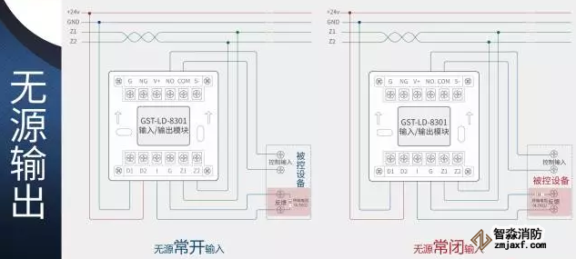 海湾8301控制模块接线02