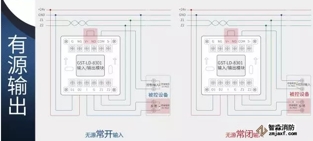 海湾8301控制模块接线04